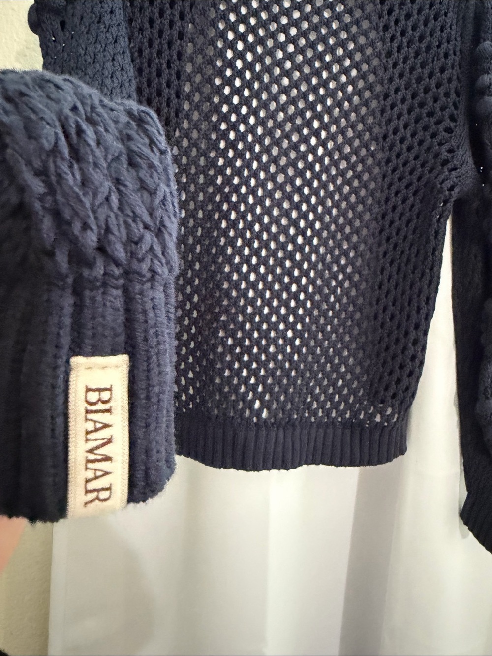 BIAMAR DAISY Cardigan 100% Cotton - Picture 4 of 8